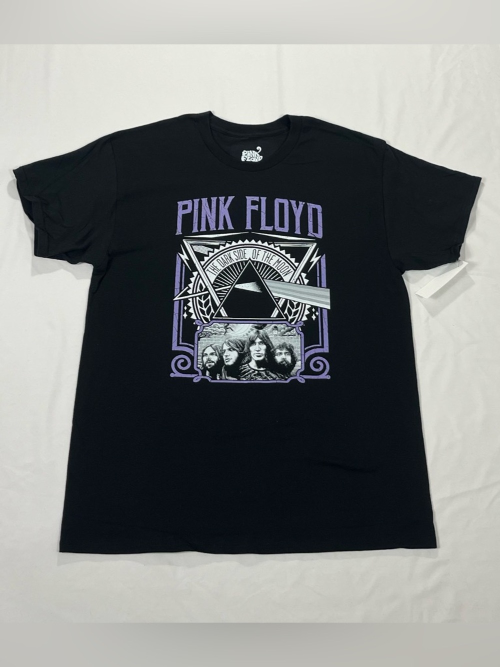 Pink Floyd Band Prism T-Shirt, 1973 Dark Side of the Moon (Brand New With Tags)